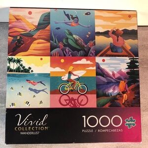 Buffalo Games Vivid Collection Wanderlust 1000 Piece Puzzle